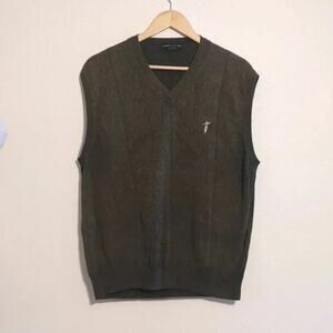 Fairway Outfitters Mens Cotton golf vest size Large